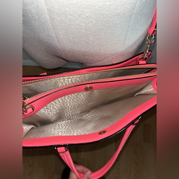 Kate Spade neon pink tote crossbody bag - Picture 4 of 6